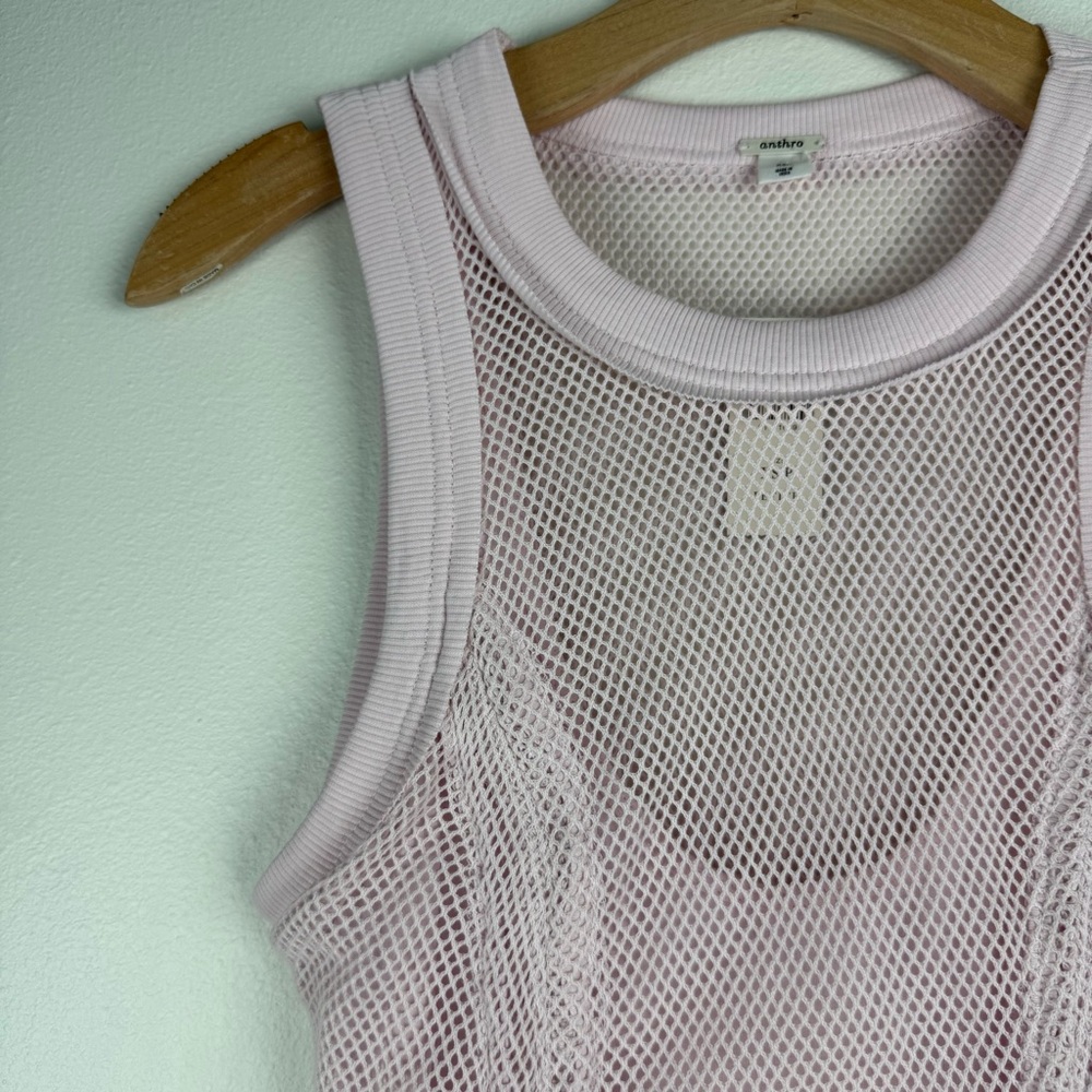 NEW Daily Practice by‎ Anthropologie Forward Line Pink Midi Dress Womens XSP - Picture 6 of 14